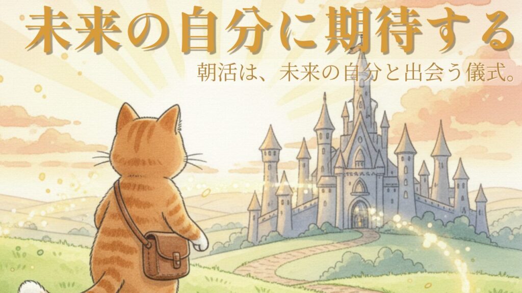 未来の自分に期待する