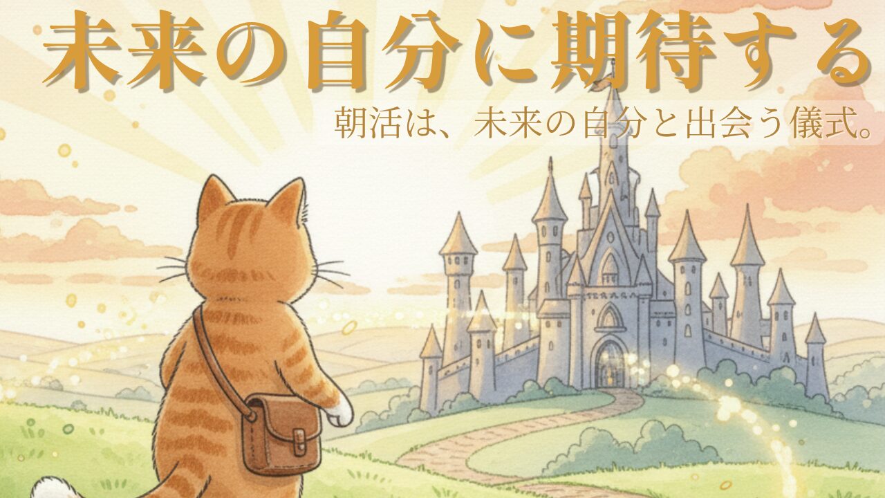 未来の自分に期待する