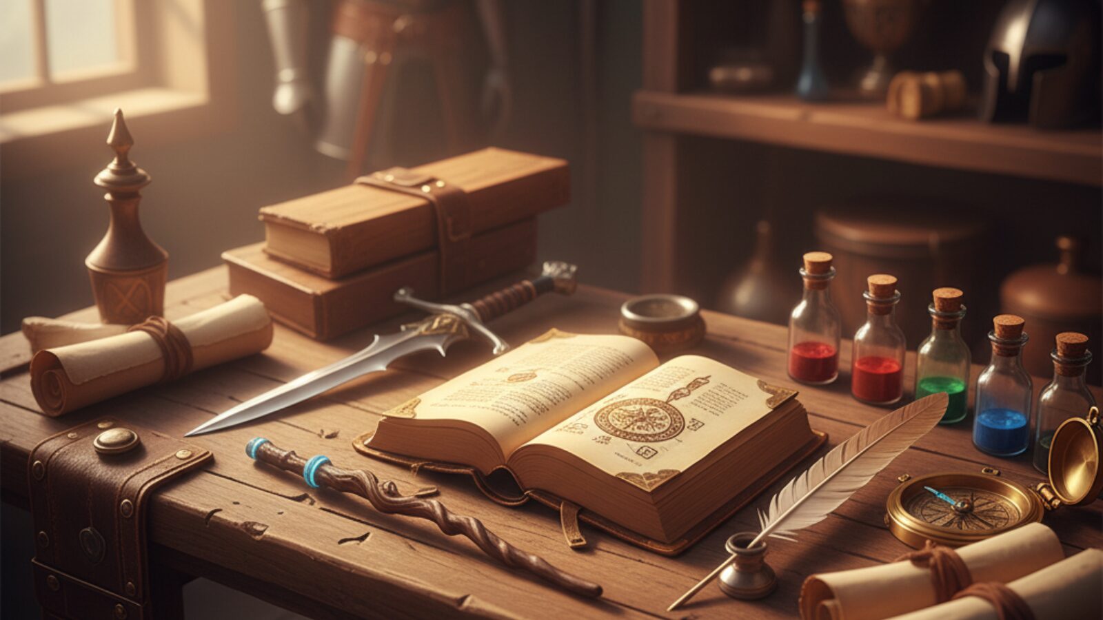 勉強道具を整える：武器（教材）と装備（学習環境）が揃う瞬間