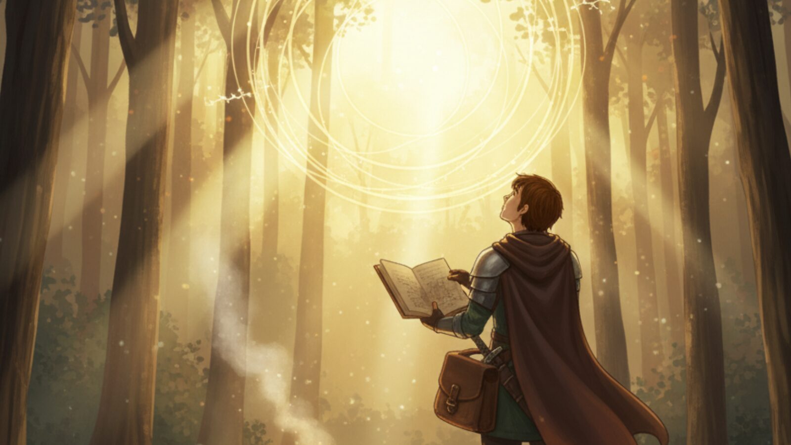 朝のリセット習慣：火を囲んで学びを再起動するイメージ