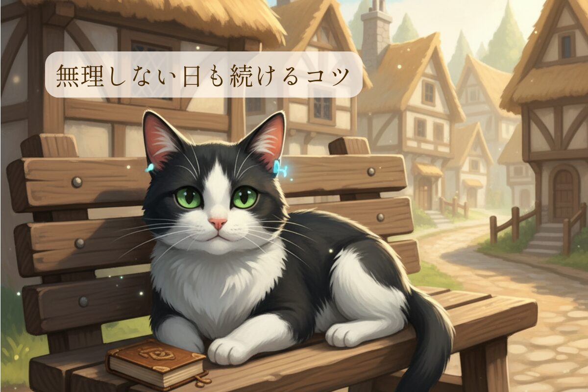 無理しない日も続けるコツ（朝活ウォーキング習慣化）