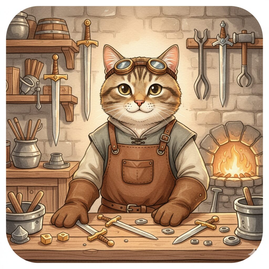 スミス親方（武器屋の鍛冶職人）