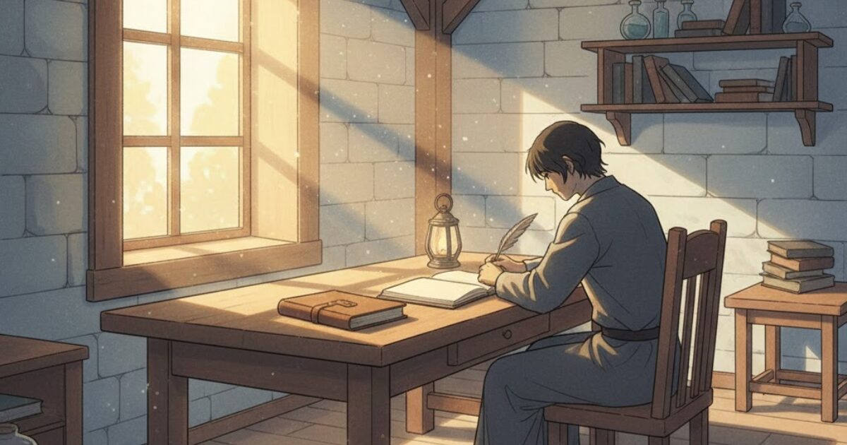 朝の時間に集中して作業できることを実感した様子