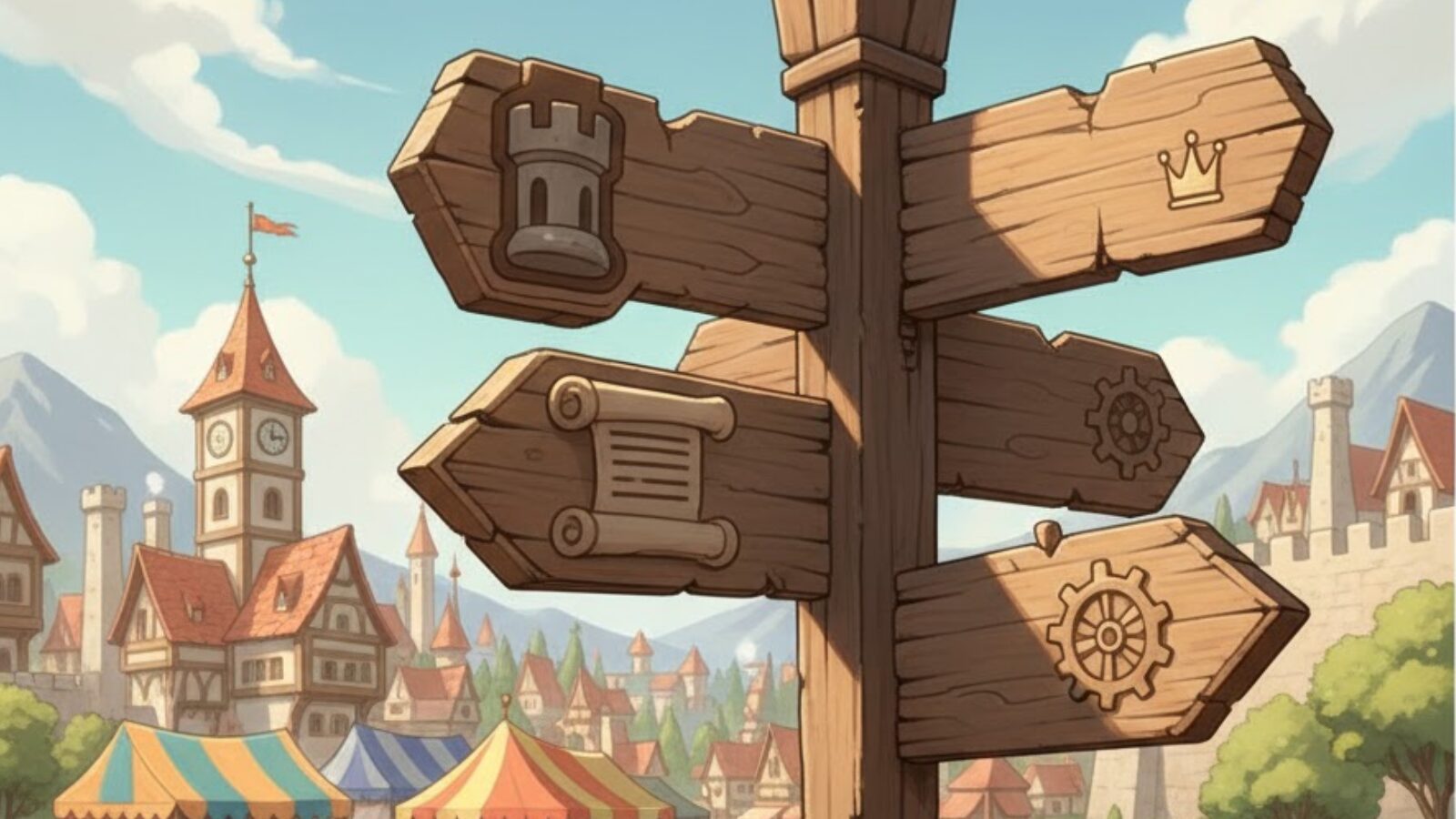 テーマ別に分かれた旅の記録への道しるべ