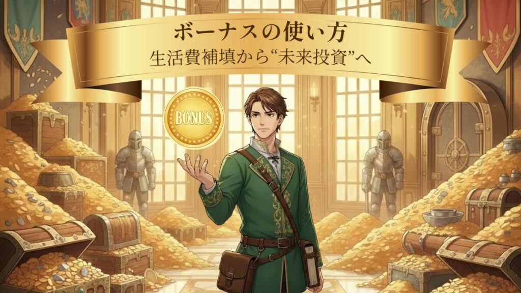 ボーナスの使い方｜生活費補填から未来投資へ