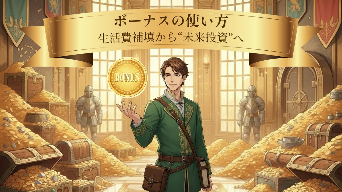 ボーナスの使い方｜生活費補填から未来投資へ