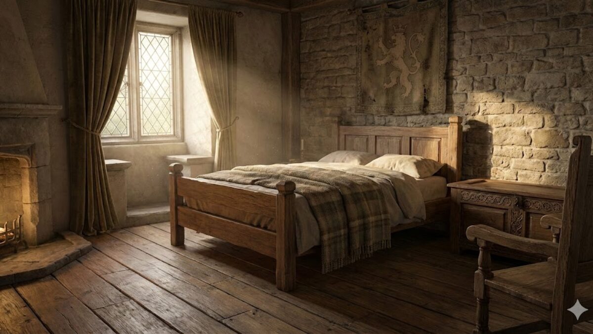 シモンズベッドで整えた寝室。朝活の回復を支える睡眠環境