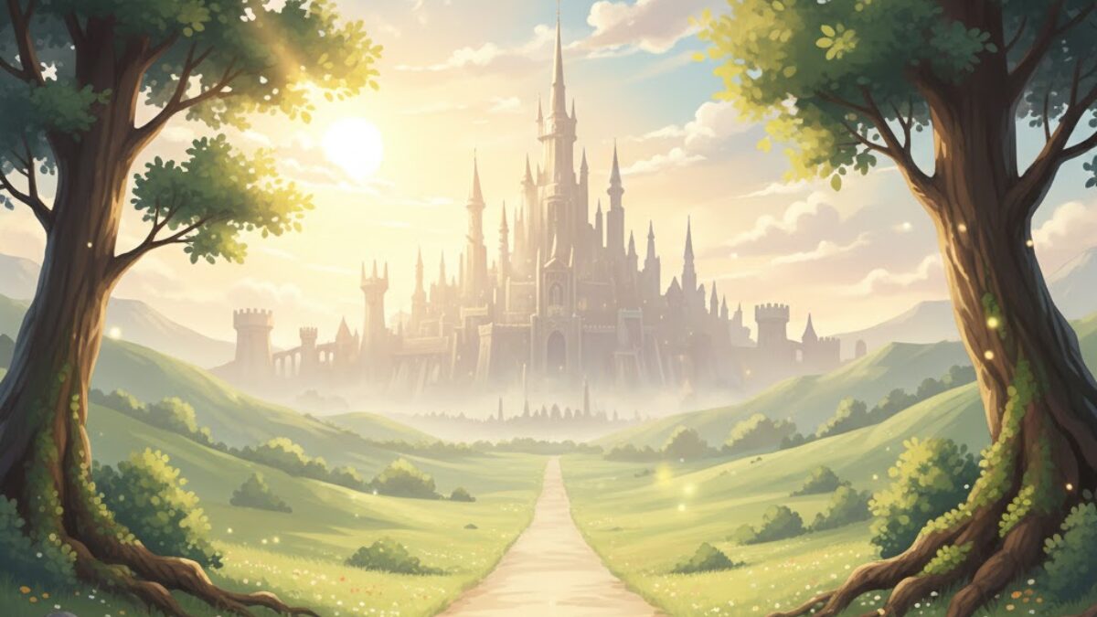 戦い方を変える決断を象徴する朝の一本道と王国