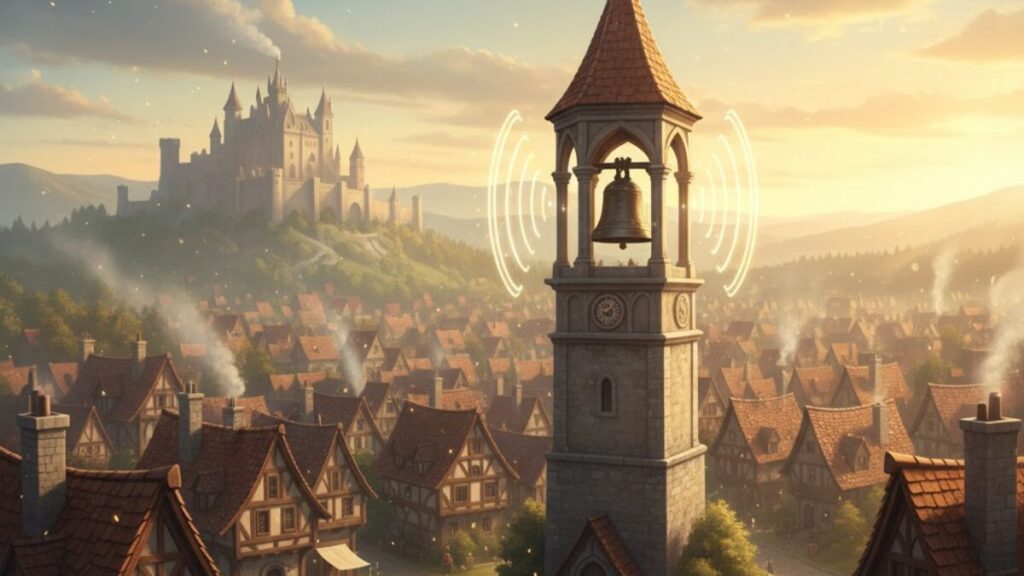 努力が設計に変わる瞬間を描いた王国の夜明けの風景