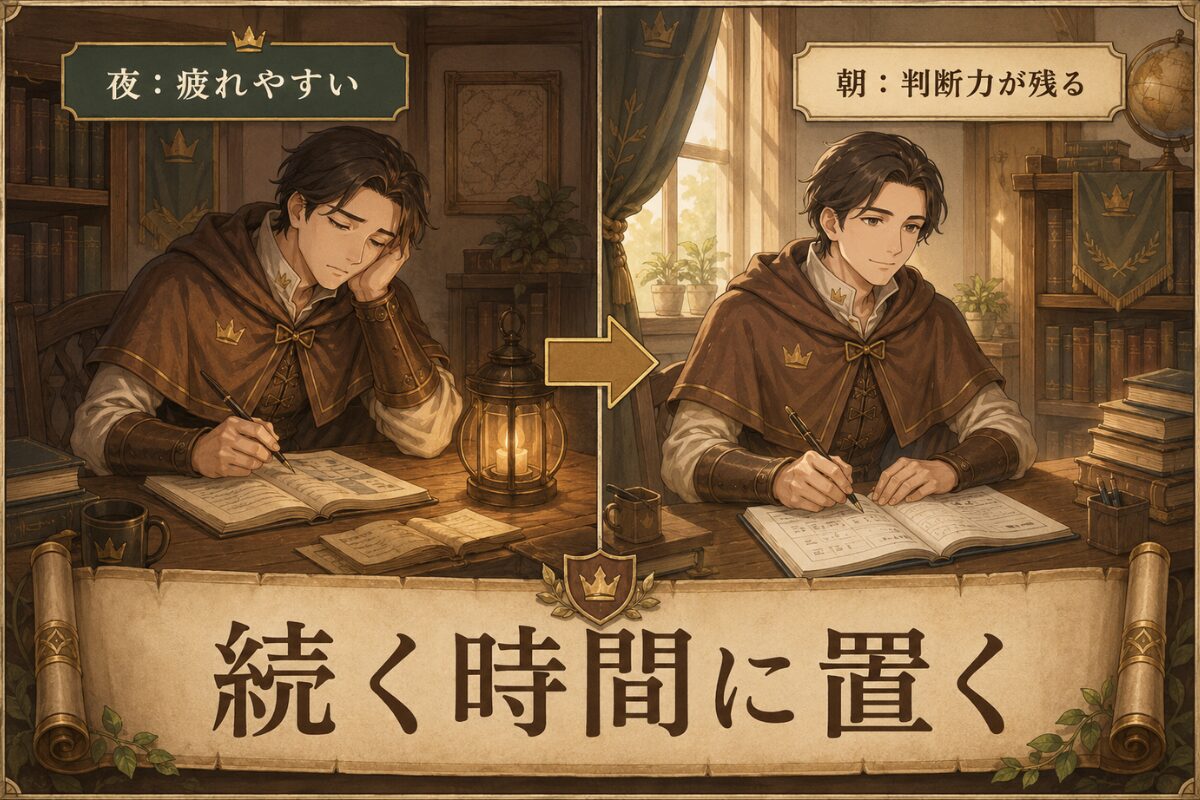 夜に詰め込まず朝に集中する1級管工事施工管理技士補の朝活勉強設計